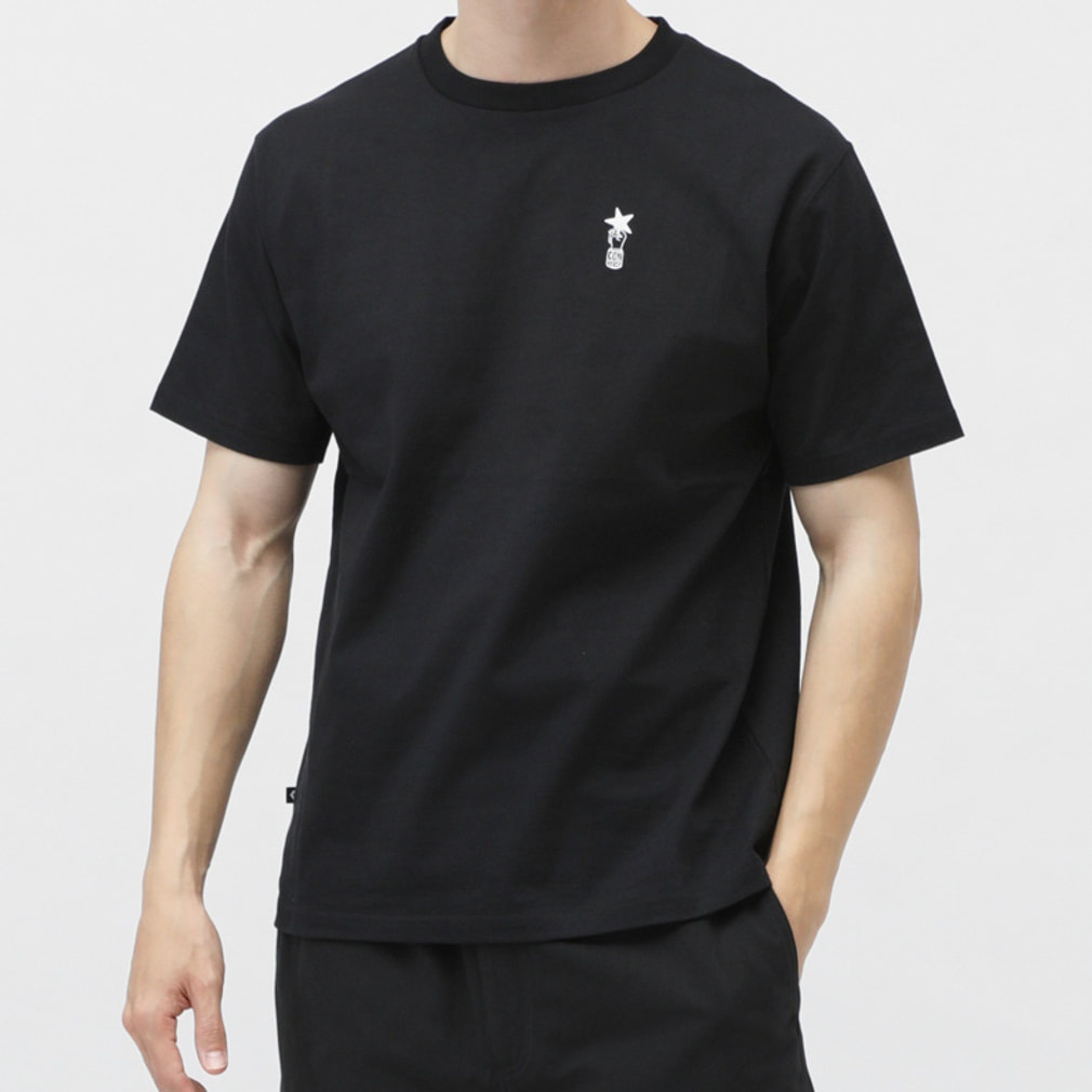 アルペン限定 AP ハンド PT S/S Tシャツ(ブラック-M)