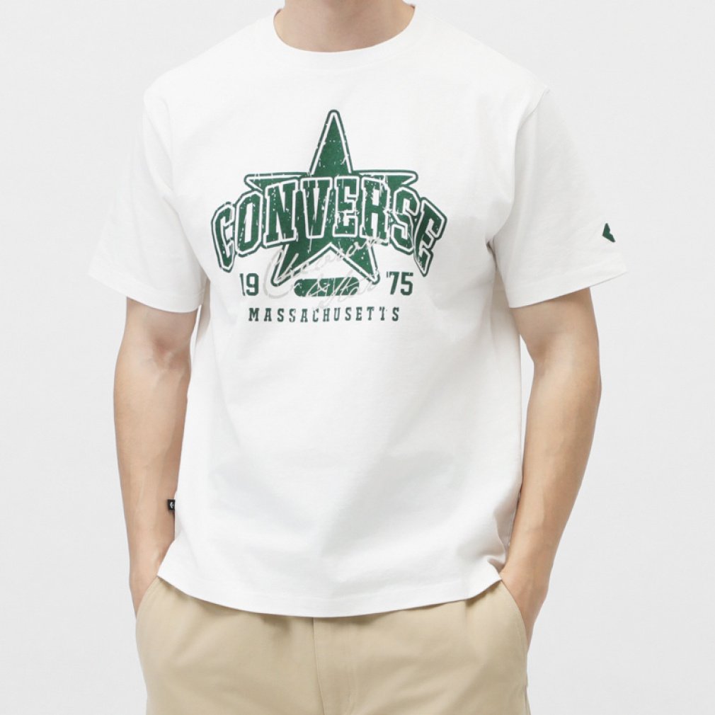 アルペン限定 AP カレッジ PT S/S Tシャツ(ホワイト-M)