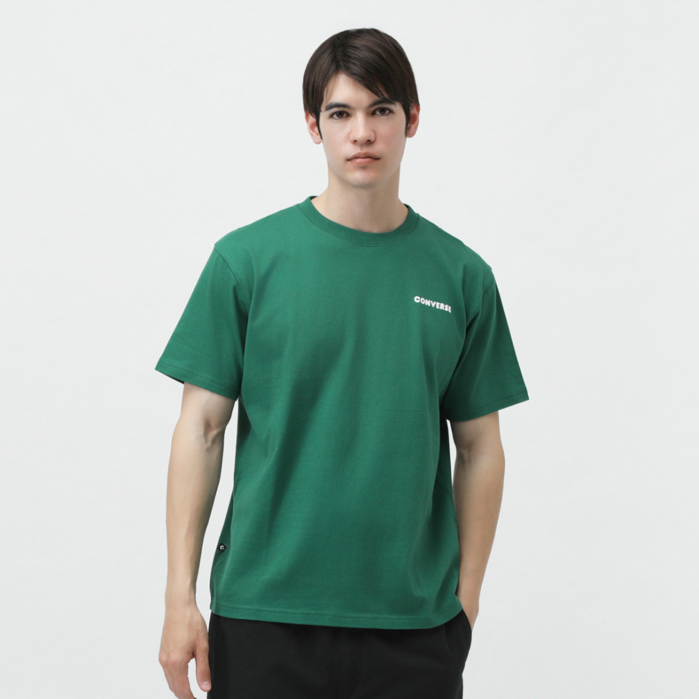 サークル バード PT S/S Tシャツ(ディープグリン-M　メンズ)
