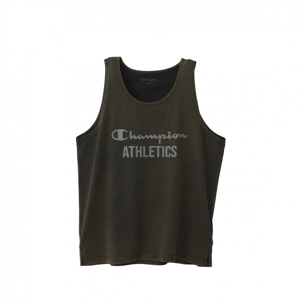 NO SLEEVE T-SHIRT(ブラック-M)