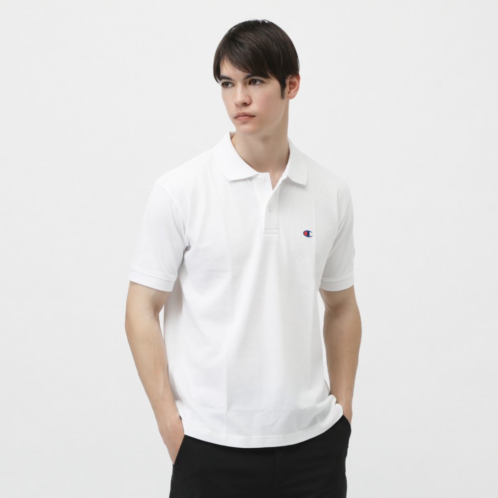 チャンピオン メンズ 半袖 ポロシャツ POLO SHIRT C3-Z358 スポーツ