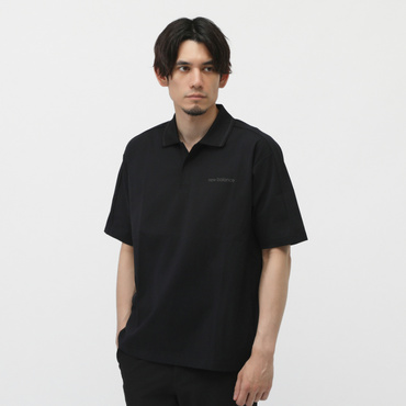 コンフォートジャージーポロ(ブラック-2XL メンズ)
