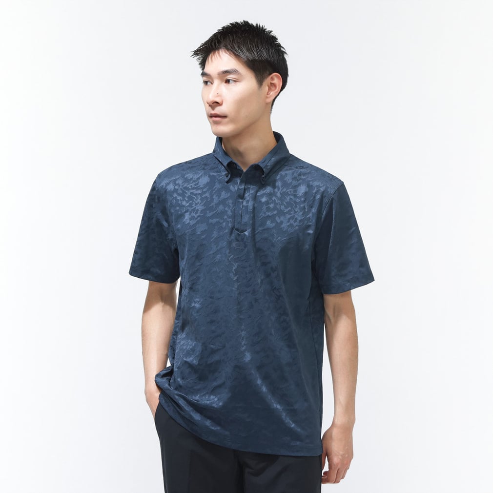 オーラリー　メンズ　半袖　ポロシャツ　アムンゼン　プルオーバー オークリー メンズ 半袖 ポロシャツ O-SYNC PACK POLO GRAPHIC 2.0