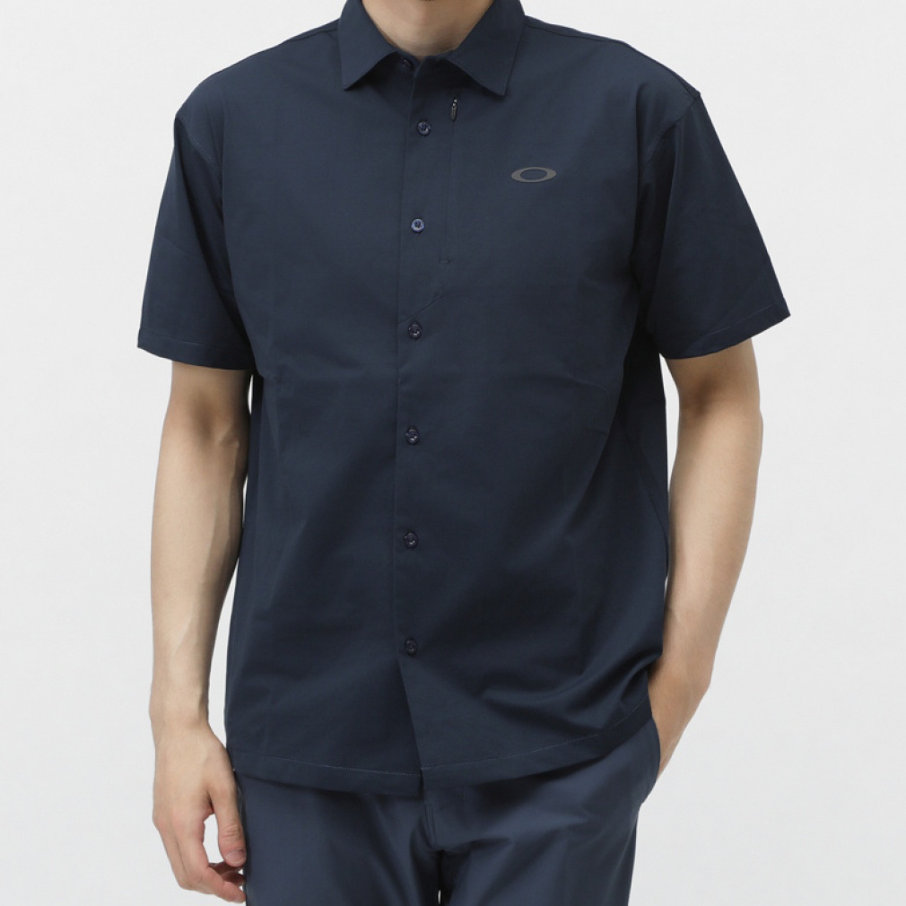 ENHANCE MULTI SS SHIRTS 5.0(ネイビー-M)
