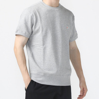 SHORT SLEEVE CREW NECK SWEATSHIRT