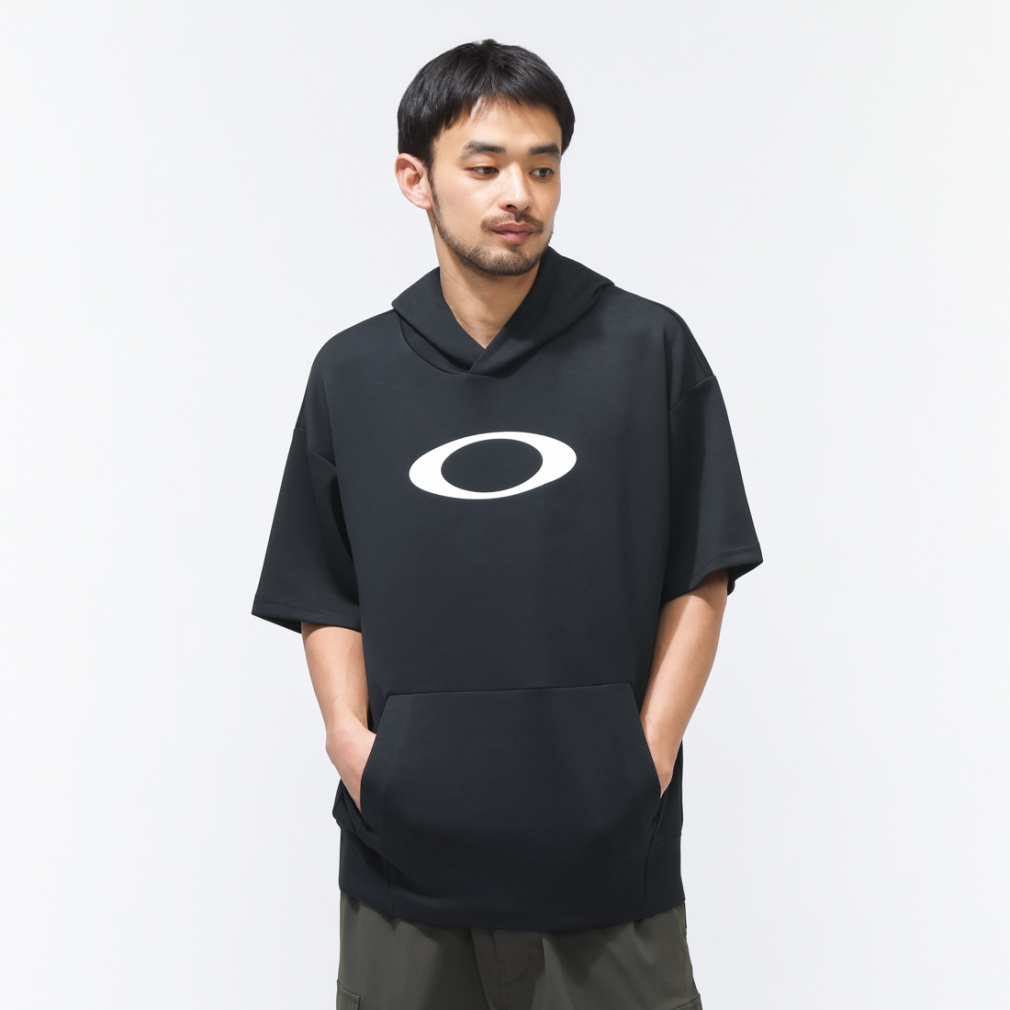 ENHANCE QD FLEECE S/S HOODY 5.0(ブラック-M)
