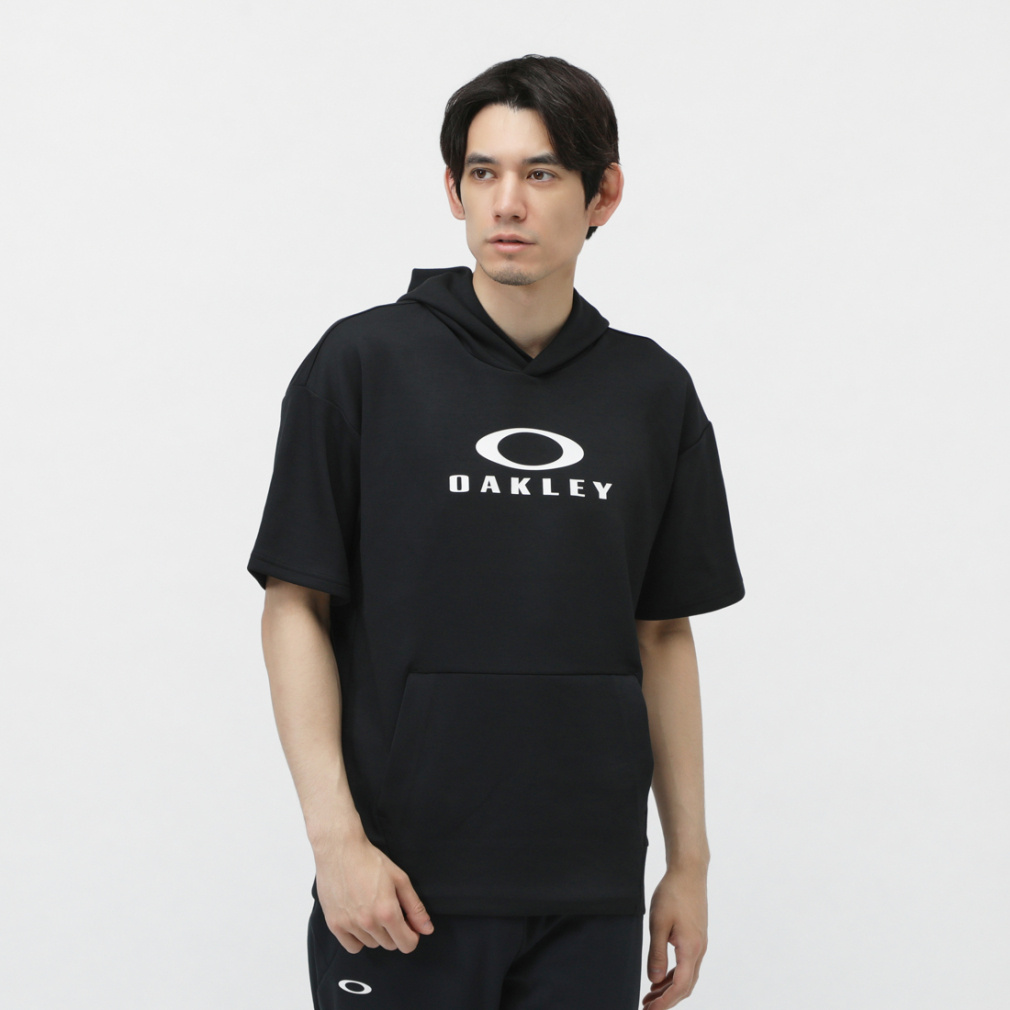 ENHANCE QDEVO FL SS HOODY 4.0(ブラック-M　メンズ)