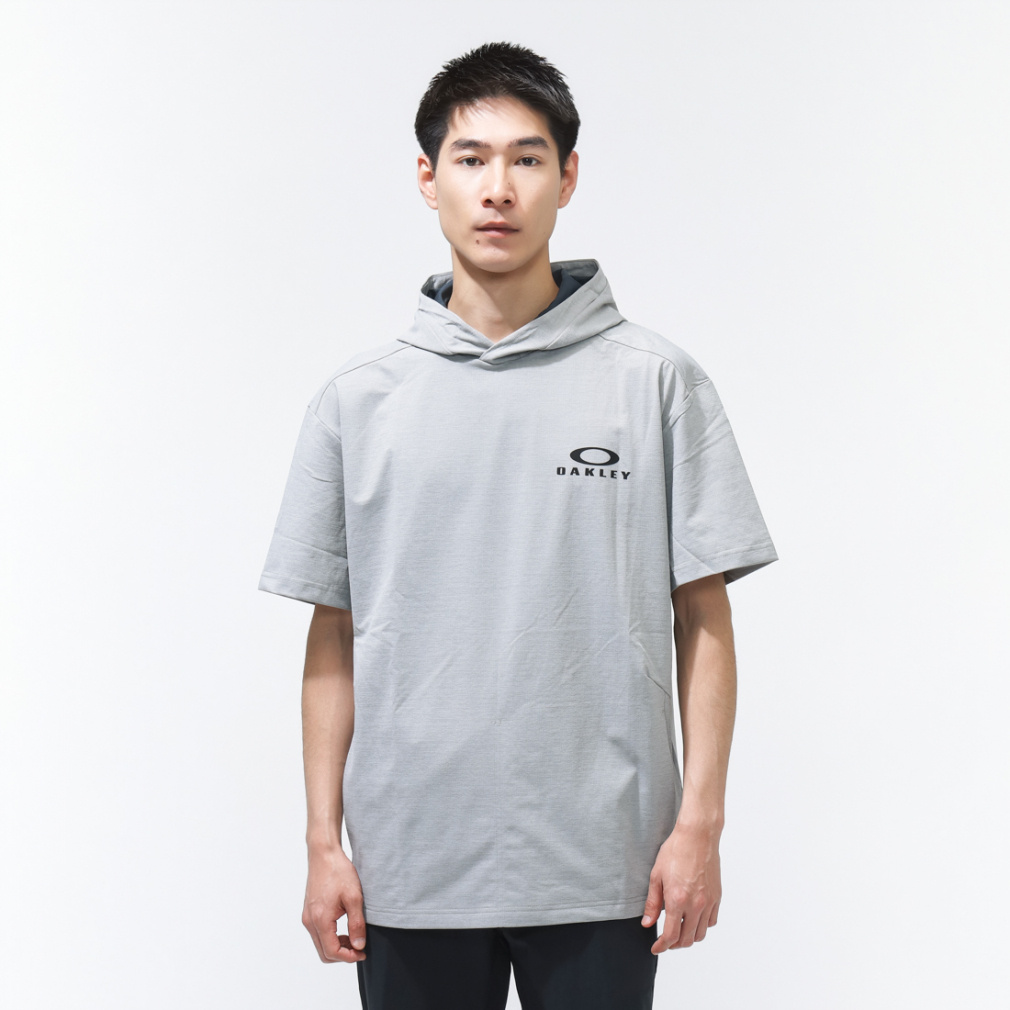 LIGHT FLEECE DRY S/S HOODY 16.0(グレー-M)