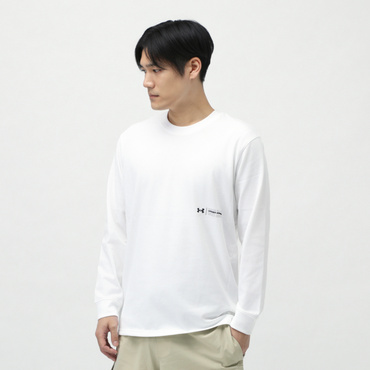 UAヘビーウエイト グラフィック ロングスリーブ Tシャツ