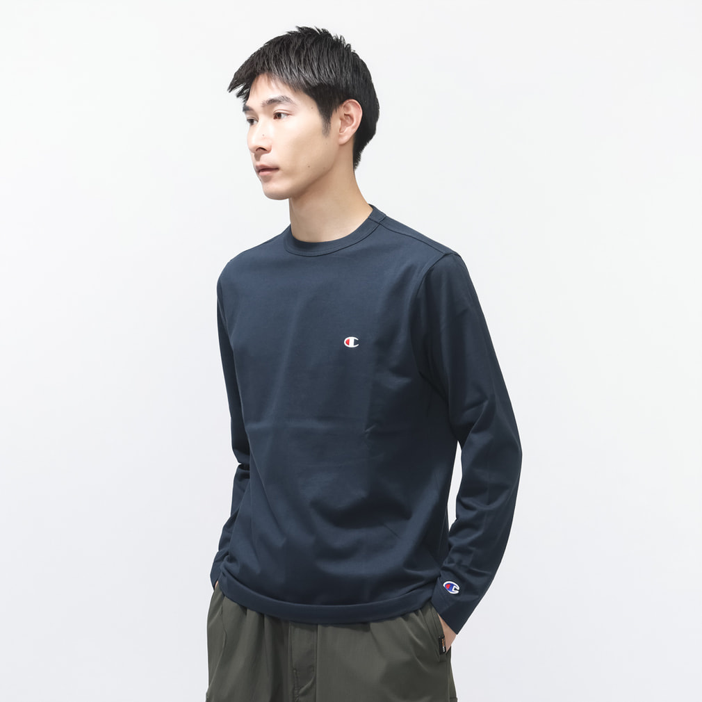 チャンピオン メンズ 長袖 Tシャツ LONG SLEEVE T-SHIRT C3-Y428