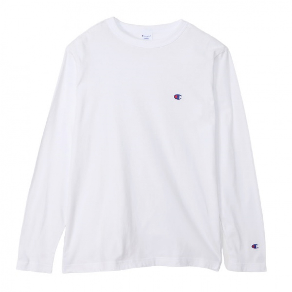 LONG SLEEVE T-SHIRT(ホワイト-S)