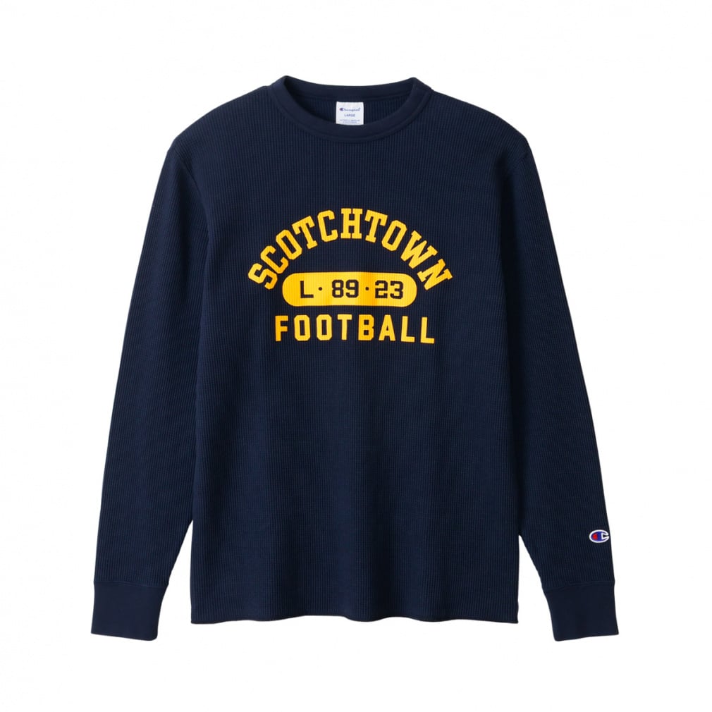 LONG SLEEVE T-SHIRT(ネイビー-M)