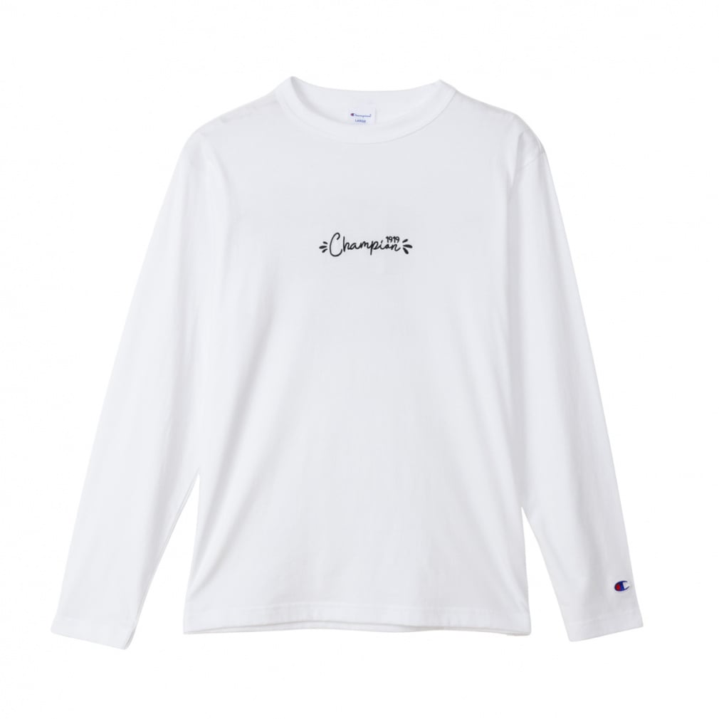 LONG SLEEVE T-SHIRT(ホワイト-M)