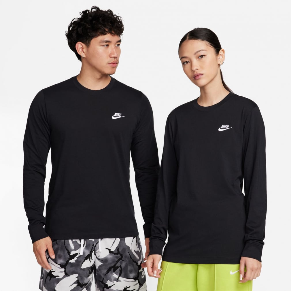NSW クラブ L/S Tシャツ(ブラック-S)
