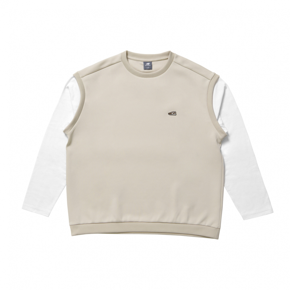 レイヤードロングスリーブTシャツ THE CITY シューパッチレイヤードロングスリーブTシャツ｜Alpen