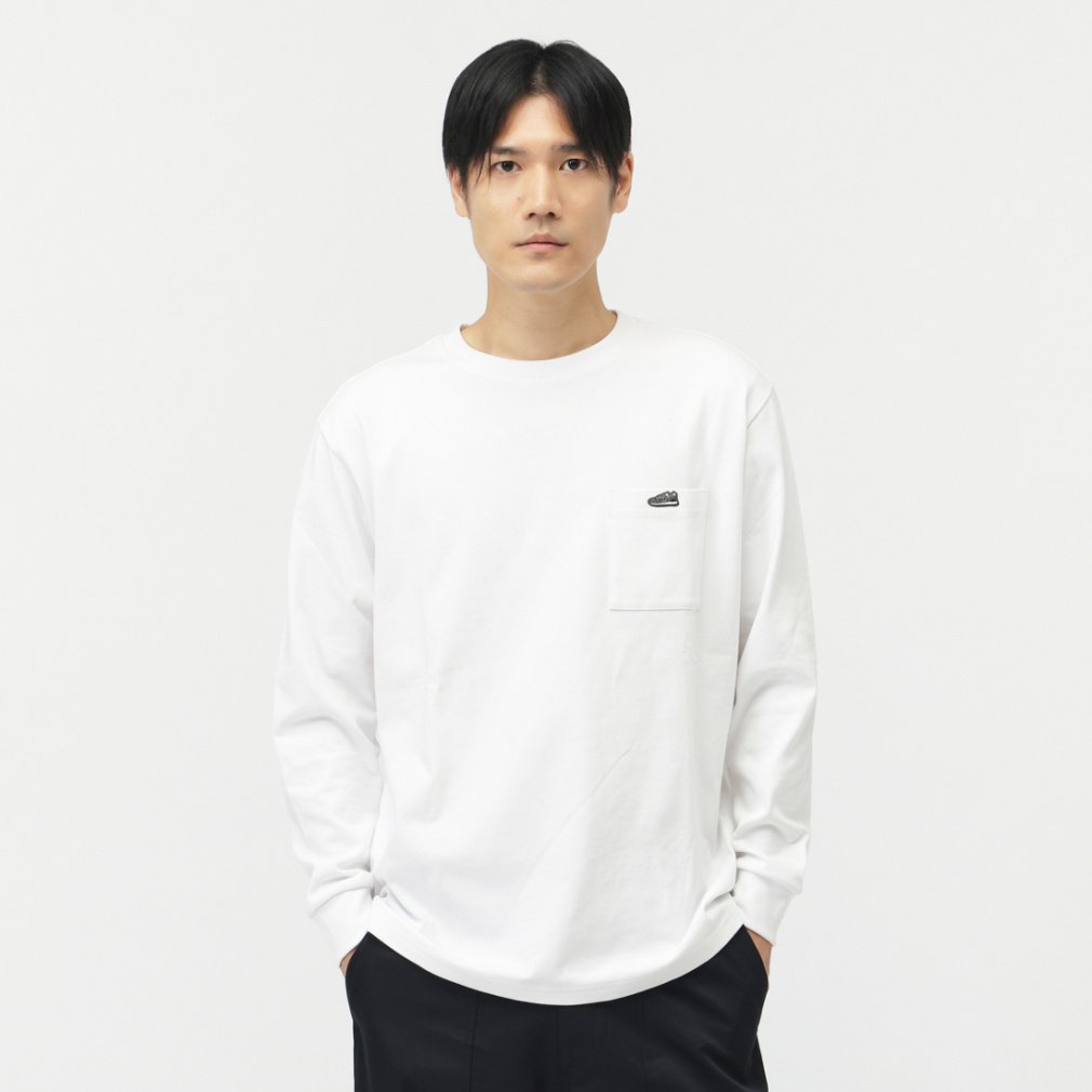 THE CITY リラックスロングスリーブTシャツ シューパッチ｜Alpen Online