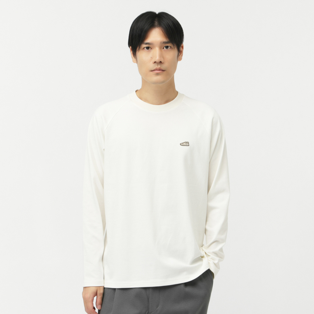 ニューバランス THE CITY メンズ 長袖 Tシャツ シューパッチロング