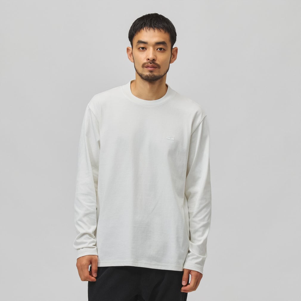 ニューバランス THE CITY メンズ 長袖 Tシャツ シューパッチロング