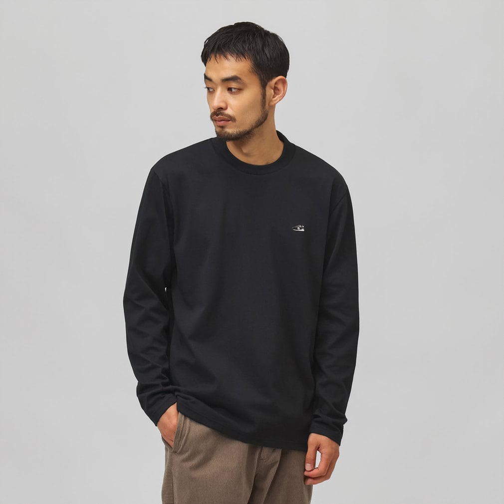 ニューバランス THE CITY メンズ 長袖 Tシャツ シューパッチロング