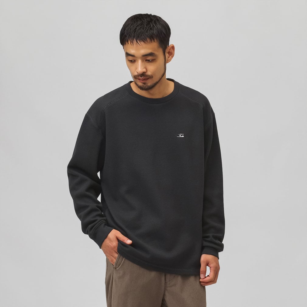 ニューバランス THE CITY メンズ 長袖 Tシャツ ワッフルロングスリーブ