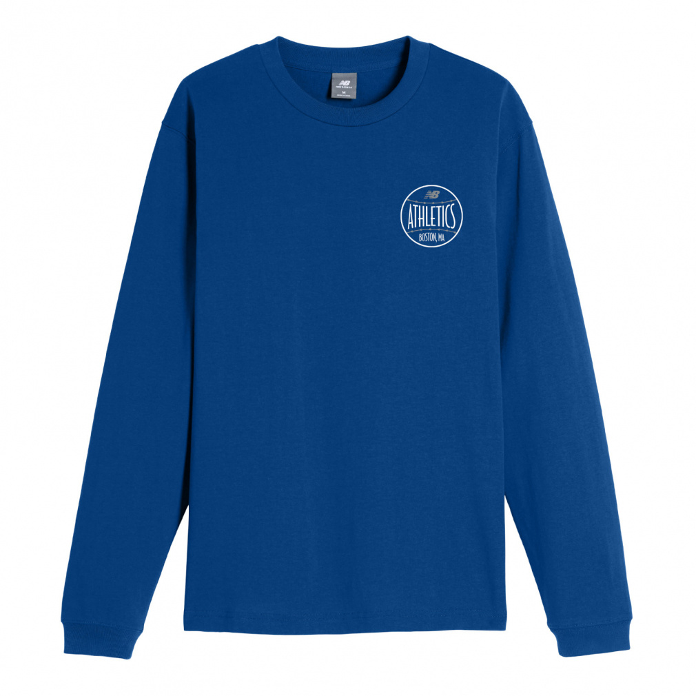 ニューバランス メンズ 長袖 Tシャツ ロングスリーブTシャツ