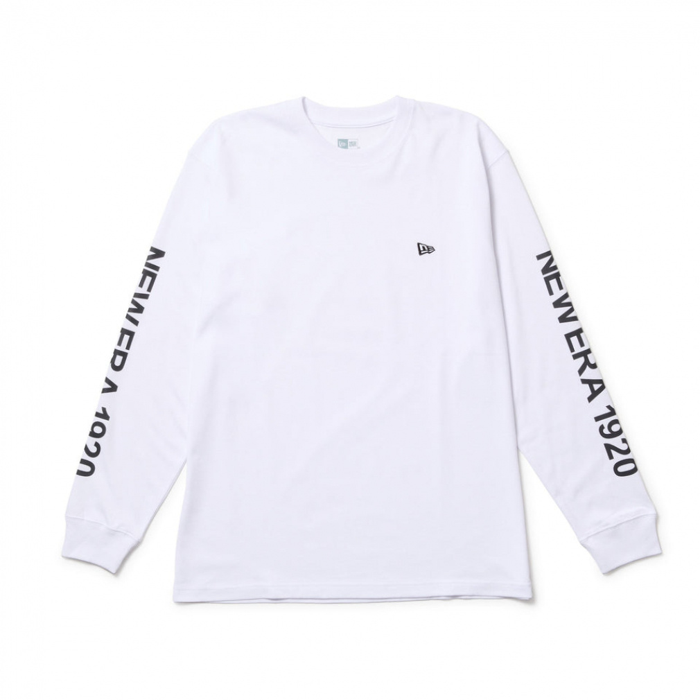 ニューエラ メンズ 長袖 Tシャツ LS CT TEE NE1920 WHI 14410197 WHI