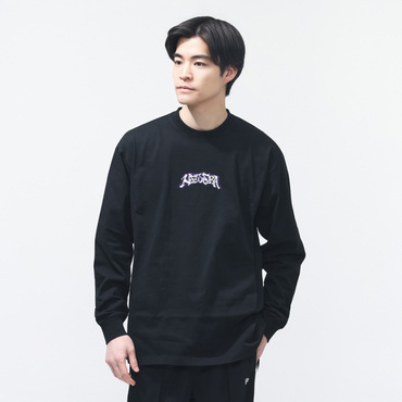 LS OS CT TEE SLOWUP LOGO BLK