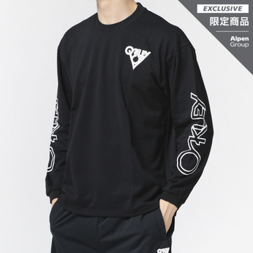 BORDERLESS SCS LS TEE(ブラック-M)