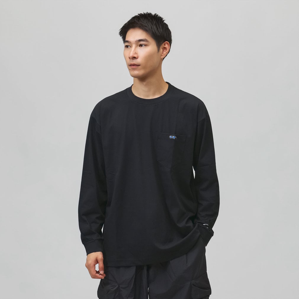 オークリー メンズ 長袖 Tシャツ SYNC COTTON L/S TEE POCKET 1.0