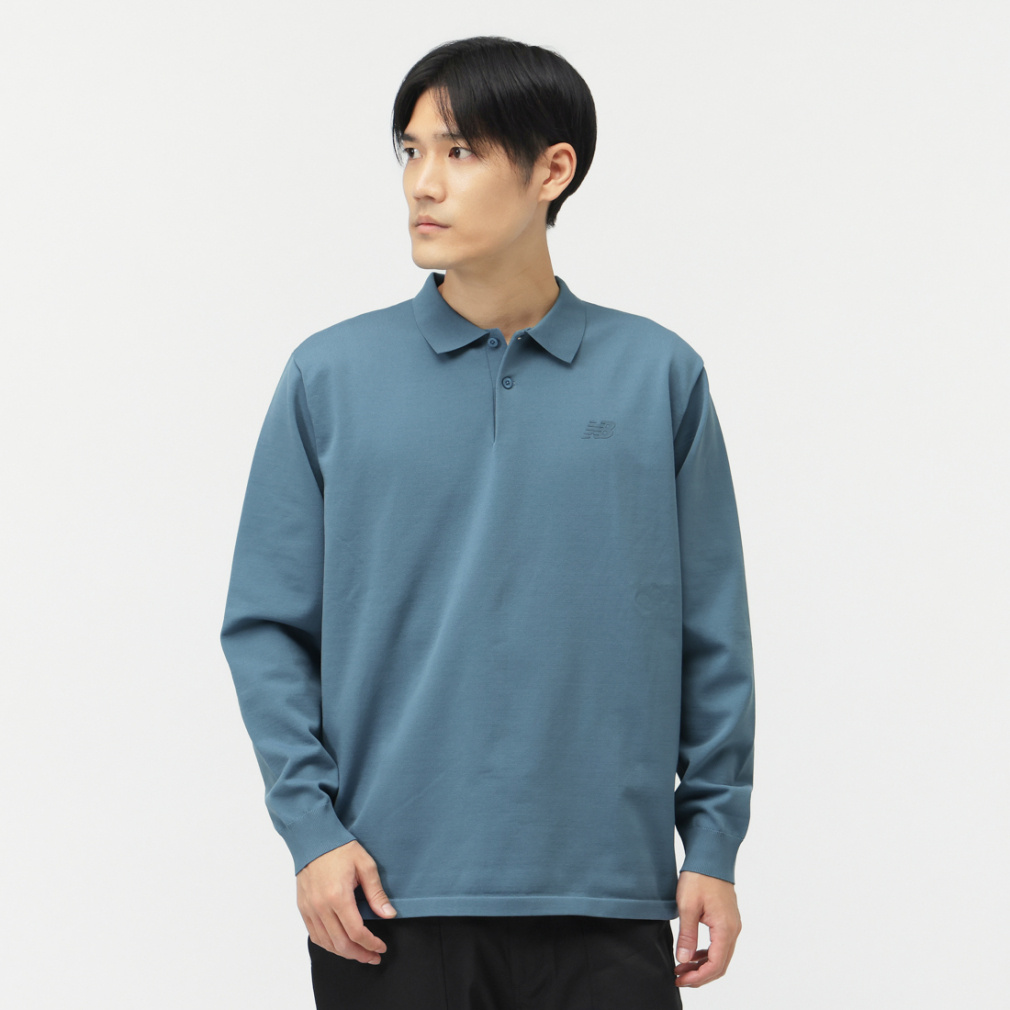 メンズ ロングスリーブ ニットポロ THE CITY ロングスリーブニットポロ｜Alpen Online