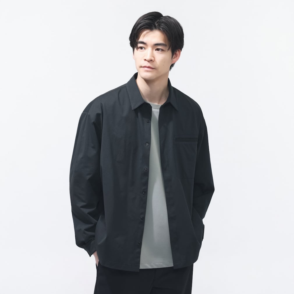 ニューバランス THE CITY メンズ 長袖 シャツ ロングスリーブメッシュ