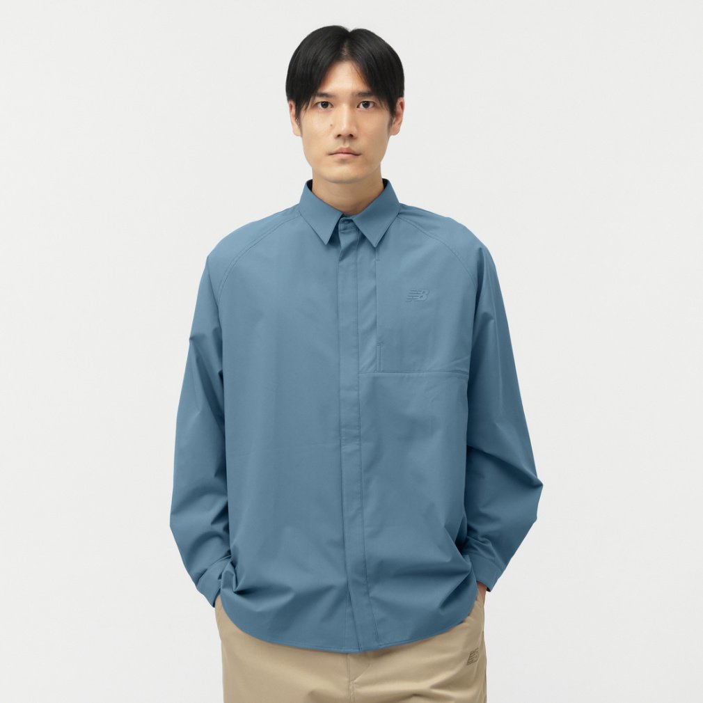 THE CITY ウーブンロングスリーブシャツ｜Alpen Online