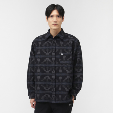 LS OS SHIRT PENDLETON BLK