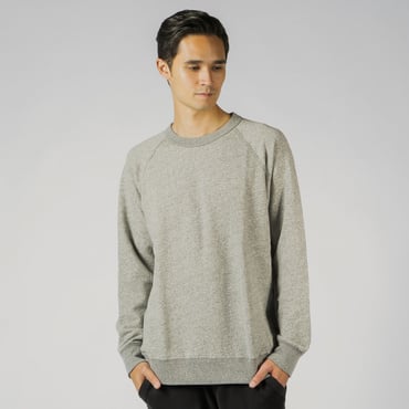 LONG SLEEVE RAGLAN CREW SWEAT