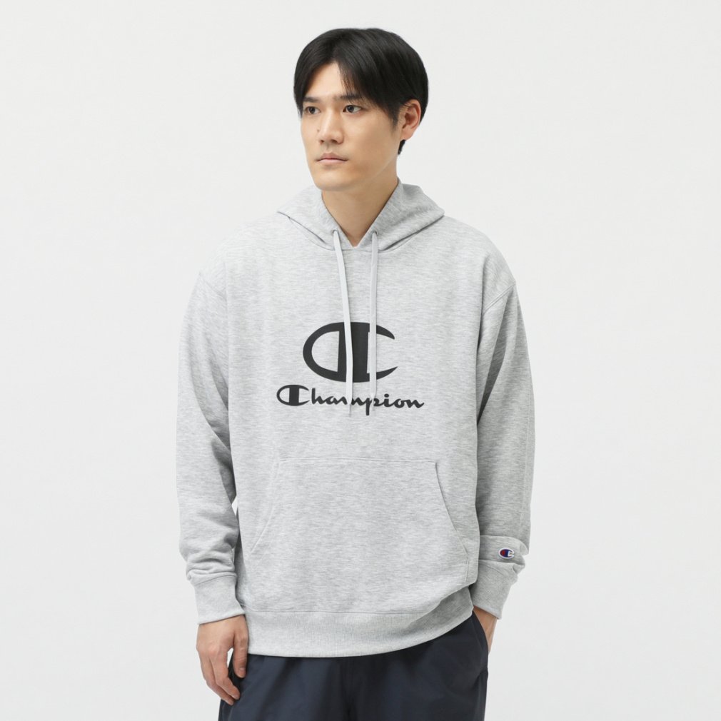 `sI Y XEFbg p[J[ TECH WEAVE TERRY HOODED SWEATSHIRT C3-BS120 X|[cEFA Champion