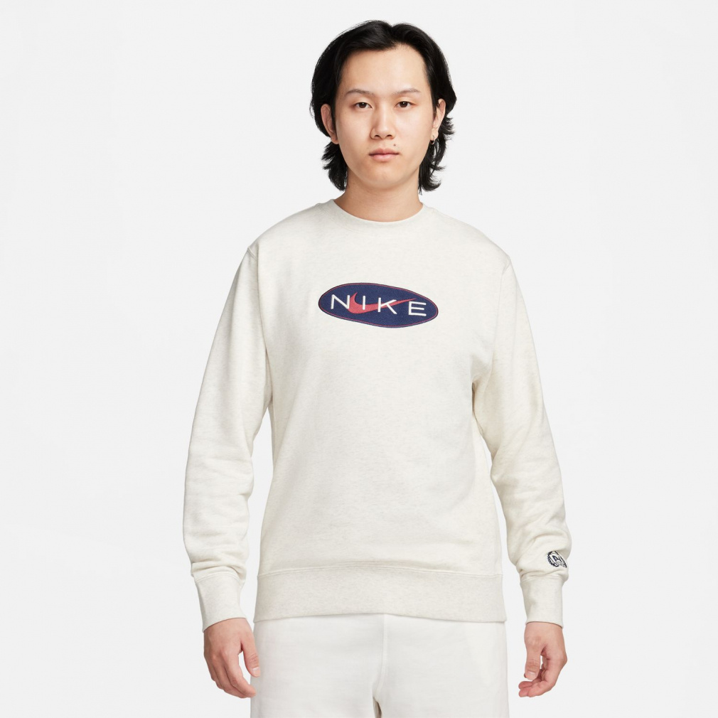 NSW FT NCPS L/S クルー(クリーム-S　メンズ)