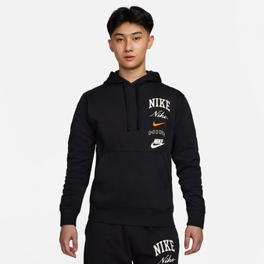 クラブ BB スタック プルオーバー L/S フーディ