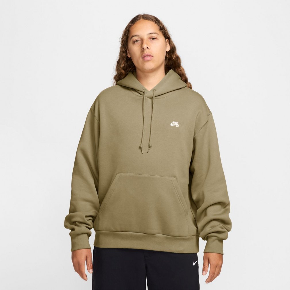 ナイキ メンズ スウェット パーカー SB エッセンシャル フリース プルオーバー L/S フーディ LO FV7352 スポーツウェア NIKE