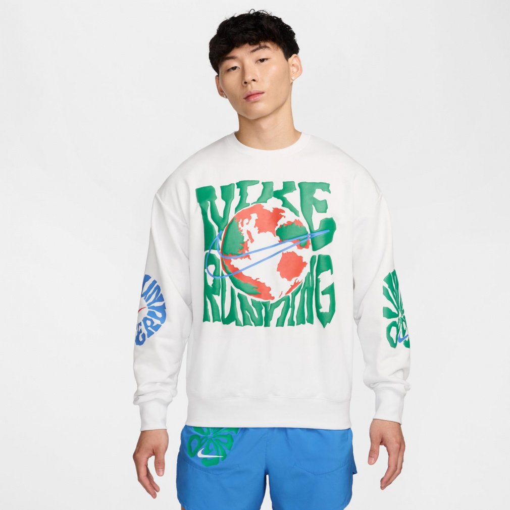 ナイキ メンズ スウェット トレーナー DF ラン エナジー フリース L/S クルー HF0334 スポーツウェア NIKE