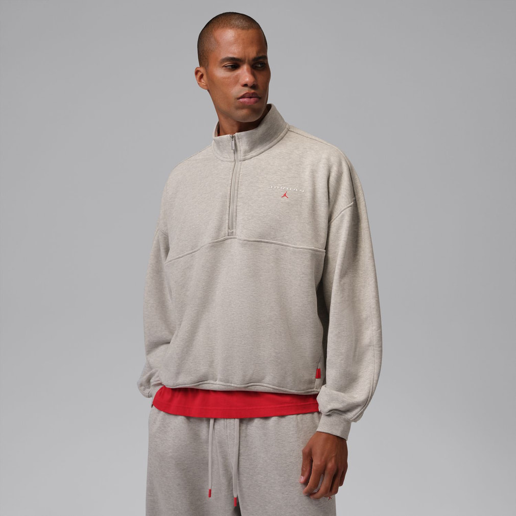ジョーダン メンズ スウェット ハーフジップ FLT フリース QTR ZIP LB