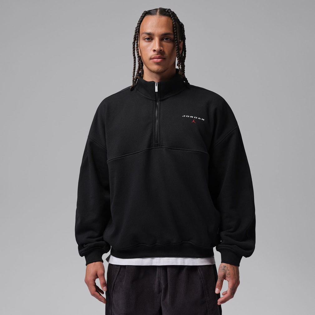 ジョーダン メンズ スウェット ハーフジップ FLT フリース QTR ZIP LB