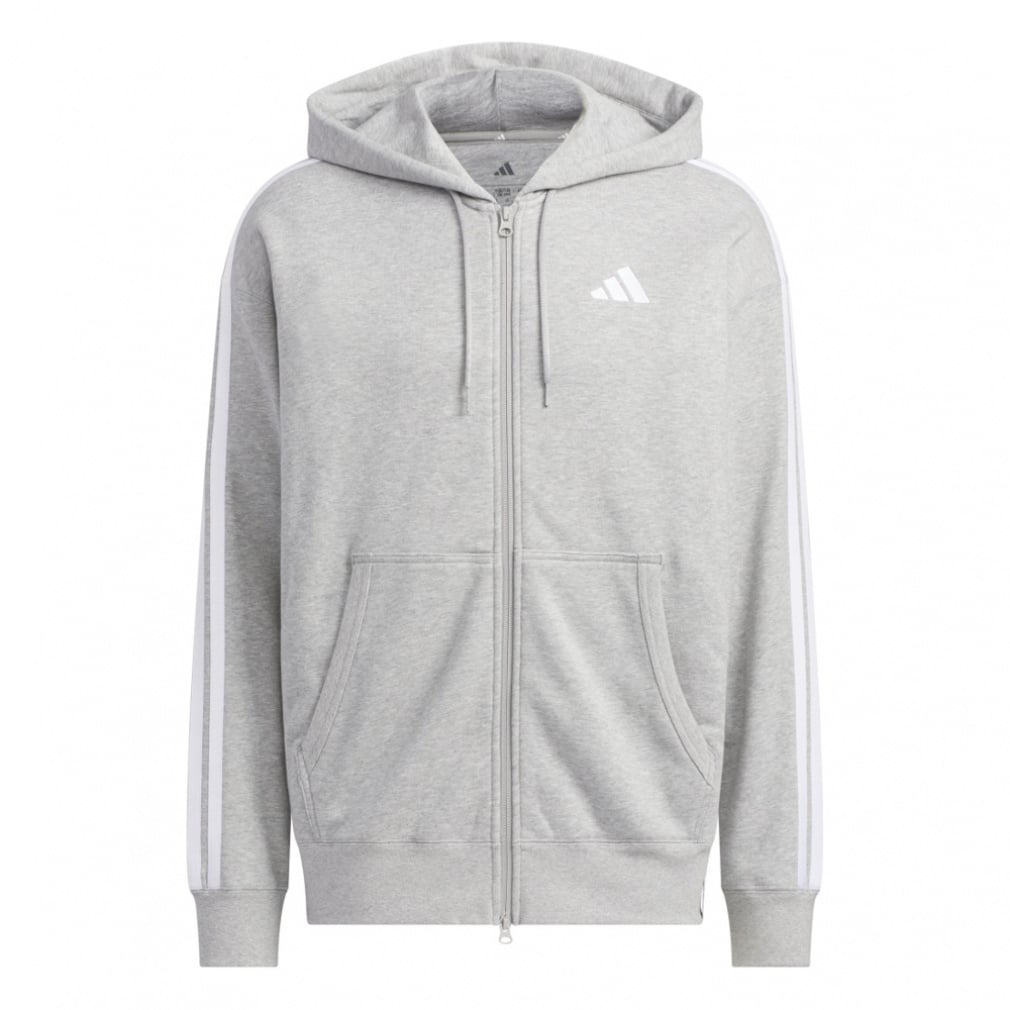 M ESS+ 3S スウェットFZフーディ(グレー-S)