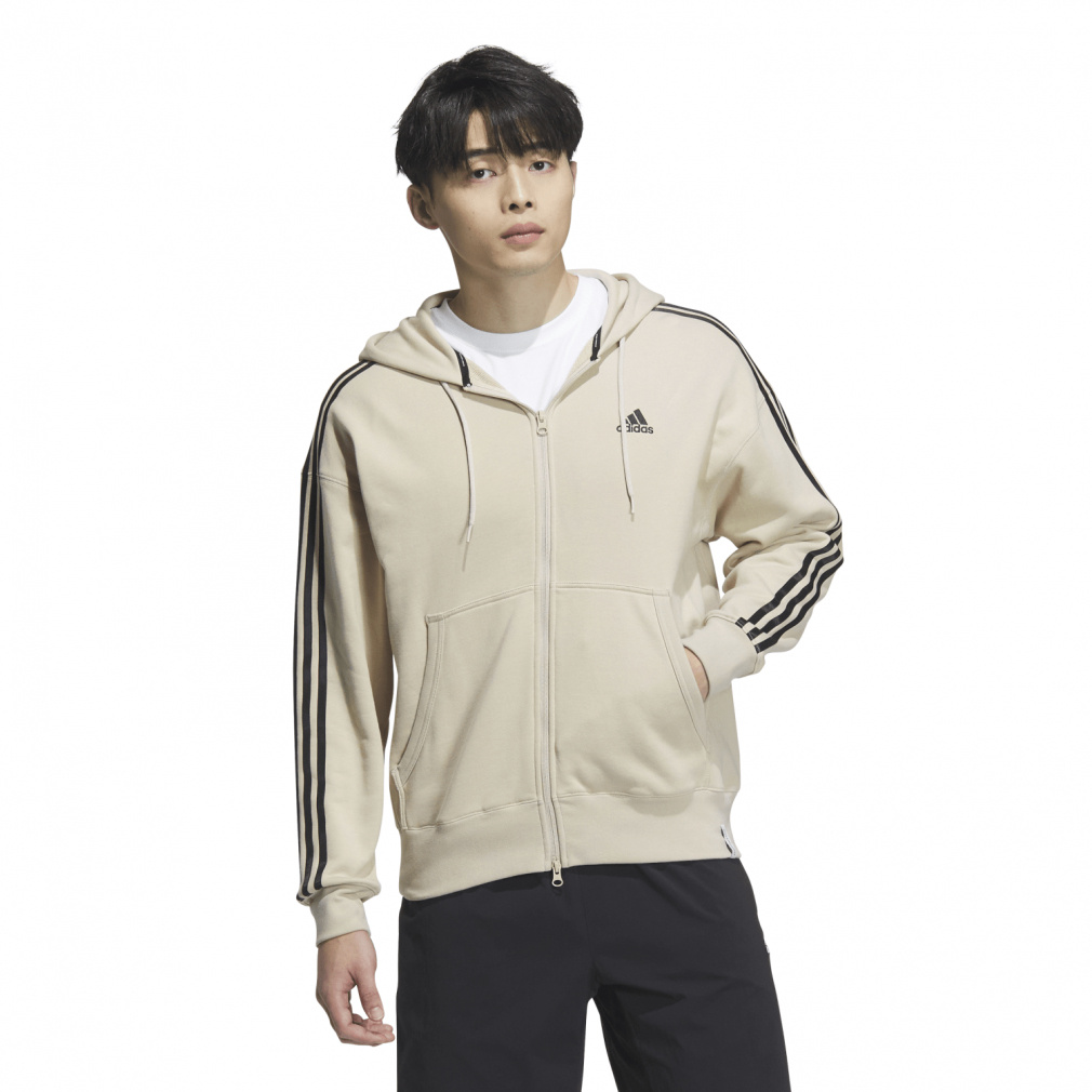 アディダス メンズ エッセンシャルズ プラス ルーズフィットスリーストライプス フレンチテリー パーカー KWF02 JF3993 JF3991 JF3942 JF3943 JF3931 adidas