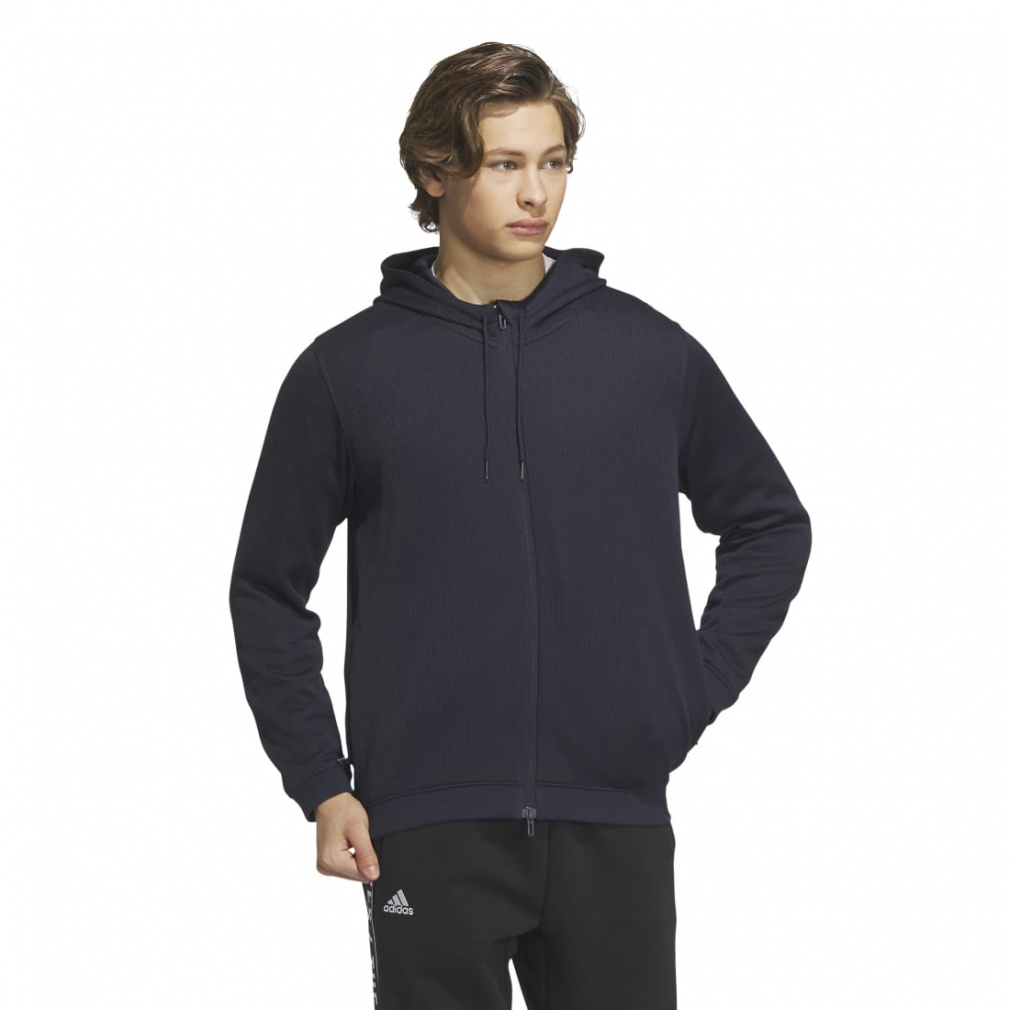 アディダス メンズ スウェット フルジップ QTR ニット フルジップパーカー KNV45 IT6077 IT6076 アルペン・スポーツデポ限定 adidas 2023fw_ad_cl