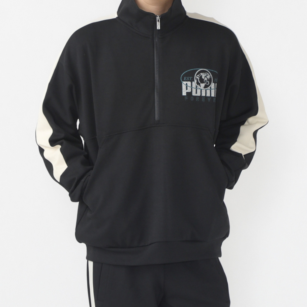 プーマ メンズ スウェット パーカー CORE HERITAGE MX トラックハーフ