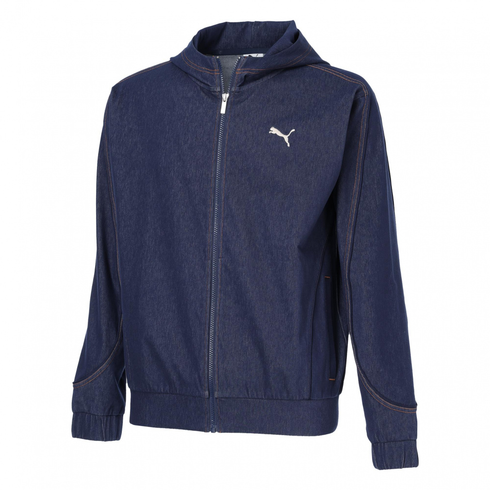 プーマ メンズ ウェア デニムライク フーデッドジャケット 693812 パーカー アウター スポーツウェア アルペン・スポーツデポ限定 PUMA