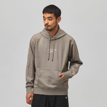 POLY SUEDE PO HOODIE GRY 263