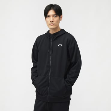 FOUNDATIONAL FLEECE JACKET 1.0(ブラック-M)
