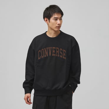 CV コーデュロイロゴ クルートップ M