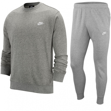 クラブ フレンチテリー 上下セット クルースウェット ジョガーパンツ(グレー-S ﾒﾝｽﾞ)